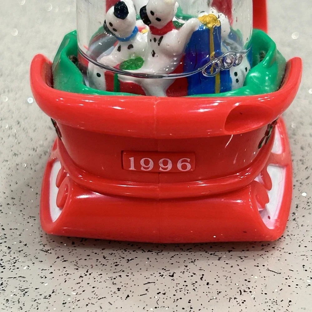 Disney 101 Dalmatians Mini‎ Snow Dome Globes  McDonald's - Lot Of 3 - 1996